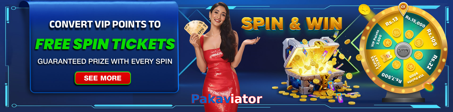 Main screen of Pakaviator pk page for PK players
